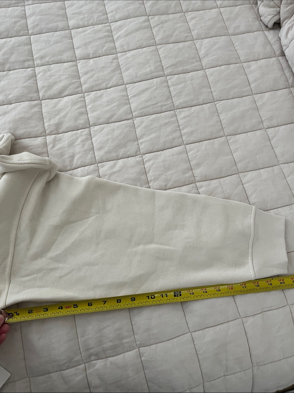 NWT Lululemon athletica Crewneck Sweater in Cream - Picture 10 of 10